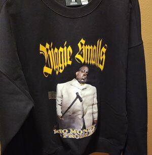 Biggie Smalls Black Sweater